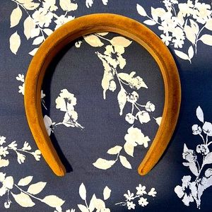 Madewell suede headband